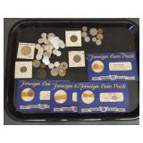 Qty of Vtg Foreign Coins