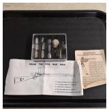 Civil War Slugs, Buckle and Arrowheads