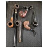 (6) Vtg Pipes