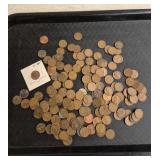 Qty of Wheat Pennies and a Jimmy Carter Cent