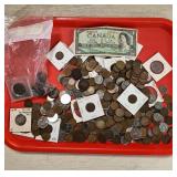 Qty of Canadian Coins - unsorted