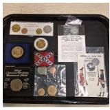 Qty of American History Medallions