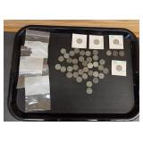 Qty of Vtg Steel Pennies