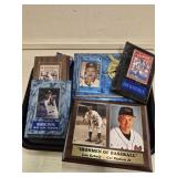 (5) Baseball Plaques including Lou Gehrig and Cal