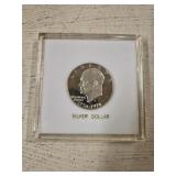 Eisenhower Silver Dollar- 40% Silver