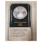 1986 Silver American Eagle- .999 Silver