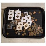 Qty of Pennies including 1930's