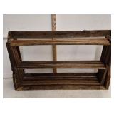 Vtg Wooden Clothing Rack
