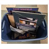 Framed Sports Pictures and Tins
