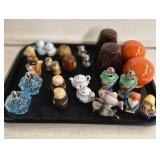 (13) Sets of Vtg Salt and Pepper Shakers