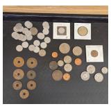 Vtg Foreign Coins - Ireland, East Africa and