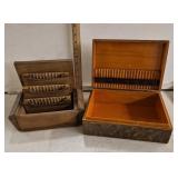 Pair of Vtg Pencil Boxes