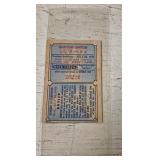 July 28, 1943 Yankee Stadium War Relief and