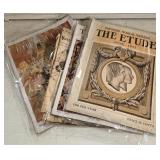 Ephemera- WWI Newspapers and Etude Magazines