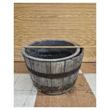 Large Barrel Planter