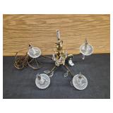 Vintage Chandelier w Prisms
