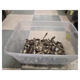 Tote of Unsorted Silverware