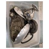 Tote of Silverplate- Unsorted