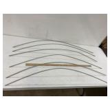 6 all metal bows