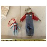 6" mouse & 3" sock  monkey decoration