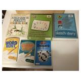 Sketch pads & new activity books