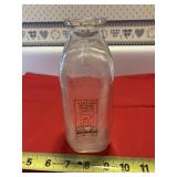 1 pint milk bottle marked "Please Send Me Home