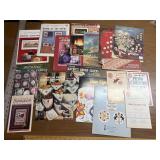 12+ Cross Stitch Pattern leaflets