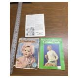 3 vintage knitting booklets