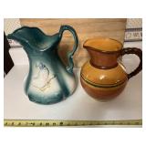 2 large pitchers
