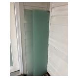 3/8ï¿½ thick glass, (2) 18ï¿½ x 72ï¿½, (1) 24ï¿½ x 72ï¿½