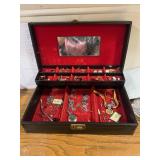 Jewelry box & contents
