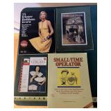 3 sewing books & A Small Business book
