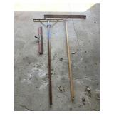 3 squeegees