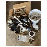 Lot of plumbing fittings