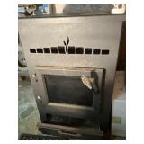 Pellet Wood Stove, 28 x 12 x 37,  needs tlc,  as i
