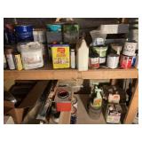Contents of shelves
