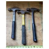 3 claw hammers