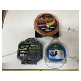 3 containers of weedeater string