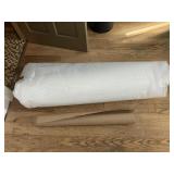 Roll of bubble carpet layment, 4 fr wide x??& roll