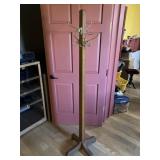 Hall Tree, 70" tall w/15 x 15 base