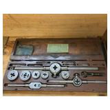 Wells bros little giant tap and die set in wood