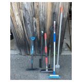 Snow & washing brushes