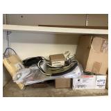 Contents of cupboard shelf