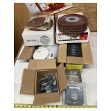 Boxes new hardware, electrical plates, sanding