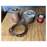 3 spools of wire