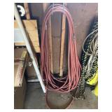 Long rubber air hose