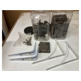 Vintage door latches & shelf brackets