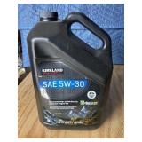 Sae 5w-30 full synthetic oil, sealed