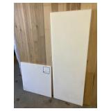 4 pcs 1/2ï¿½ density natural plate, (1) 21ï¿½ x 21ï¿½,