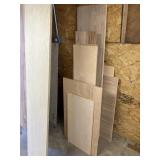 16 pcs various sizes of 3/4ï¿½ thick finished